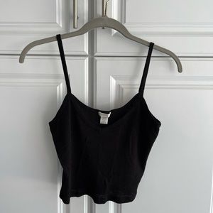 Black Crop Top